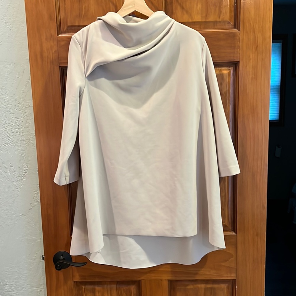 COS a-line top with soft neck